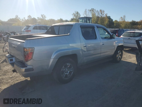 2006 Honda Ridgeline RTL with VIN 2HJYK16556H502461, listed as a Copart auction lot 74783444 with 204,253 mi miles and Clean Title. Bid and sale history available at carsss.com. Image 3.