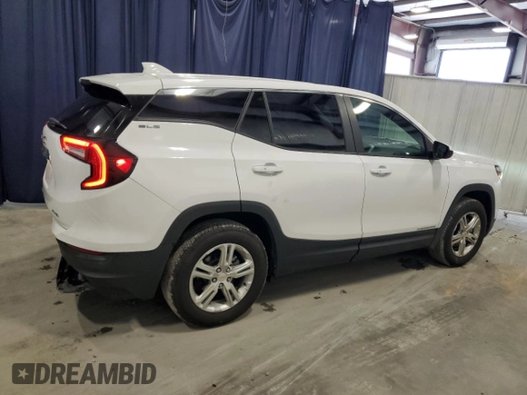 2024 GMC Terrain SLE with VIN 3GKALTEG1RL343858, listed as a Copart auction lot 59034215 with 19,435 mi miles and Clean title. Bid and sale history available at DreamBid. Image 3.