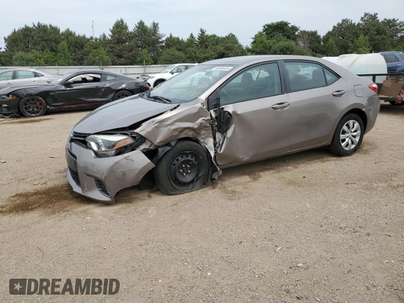 2016 Toyota Corolla L with VIN 2T1BURHE7GC612925, listed as a Copart auction lot 60486935 with 77,785 mi miles and Salvage title. Bid and sale history available at DreamBid. Image 1.