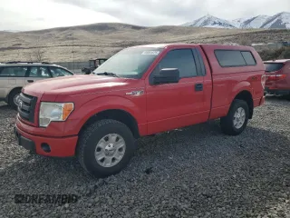 2010 Ford F-150 XL with VIN 1FTMF1E83AKE24251, listed as a Copart auction lot 48004625 with 106,467 mi miles and Salvage Title. Bid and sale history available at carsss.com. Image 1.