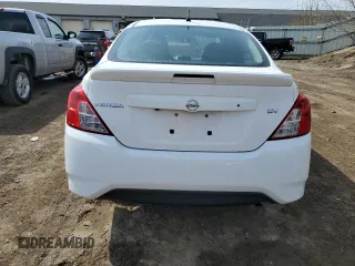 2019 Nissan Versa SV with VIN 3N1CN7AP0KL851937, listed as a Copart auction lot 54154575 with 67,344 mi miles and Salvage title. Bid and sale history available at DreamBid. Image 6.