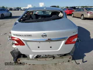 2015 Nissan Sentra SV with VIN 3N1AB7AP3FL694961, listed as a Copart auction lot 52306255 with 87,866 mi miles and Salvage Title. Bid and sale history available at carsss.com. Image 6.