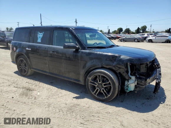 2013 Ford Flex SEL z VIN 2FMGK5C8XDBD13998, wystawiony jako Copart lot #56286985 z przebiegiem 157 796 mil mil oraz Szkody całkowita. Historia ofert i sprzedaży dostępna na DreamBid. Obrazek 4.