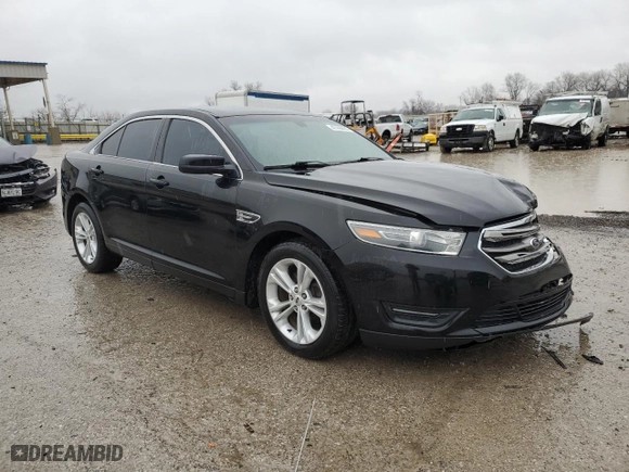 2014 Ford Taurus SEL with VIN 1FAHP2E80EG159291, listed as a Copart auction lot 47444465 with 153,655 mi miles and Salvage Title. Bid and sale history available at carsss.com. Image 4.