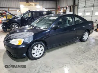 2002 Honda Civic EX with VIN 1HGEM22922L051133, listed as a Copart auction lot 47800065 with 116,325 mi miles and Clean Title. Bid and sale history available at carsss.com. Image 1.