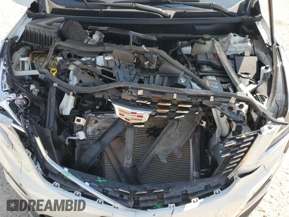 2023 Cadillac XT5 FWD Premium Luxury with VIN 1GYKNCRS7PZ150378, listed as a Copart auction lot 71792184 with 21,631 mi miles and Salvage Title. Bid and sale history available at carsss.com. Image 12.