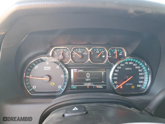2020 Chevrolet Tahoe Commercial with VIN 1GNLCDEC6LR287821, listed as a Copart auction lot 42417985 with 134,357 mi miles and Clean Title. Bid and sale history available at carsss.com. Image 9.