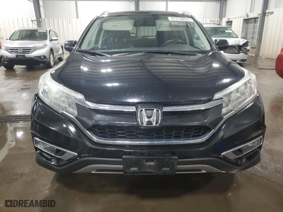 2016 Honda CR-V EX-L with VIN 5J6RM4H77GL115475, listed as a Copart auction lot 47313825 with 150,284 mi miles and Salvage Title. Bid and sale history available at carsss.com. Image 5.
