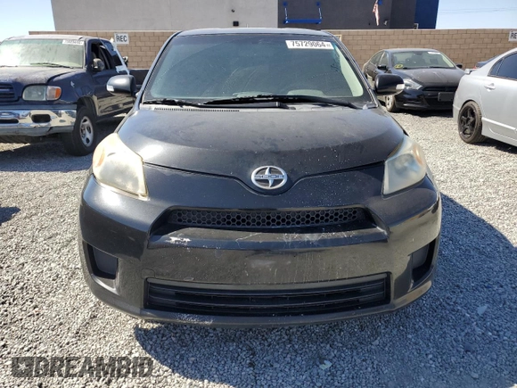2012 Scion xD with VIN JTKKU4B48C1015888, listed as a Copart auction lot 75729064 with 259,012 mi miles and Salvage Title. Bid and sale history available at DreamBid. Image 5.
