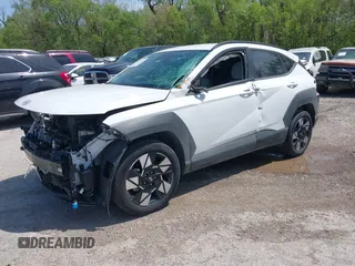 2024 Hyundai Kona SEL with VIN KM8HB3AB7RU147464, listed as a IAAI auction lot 42050923 with 21,165 mi miles. Bid and sale history available at carsss.com. Image 17.