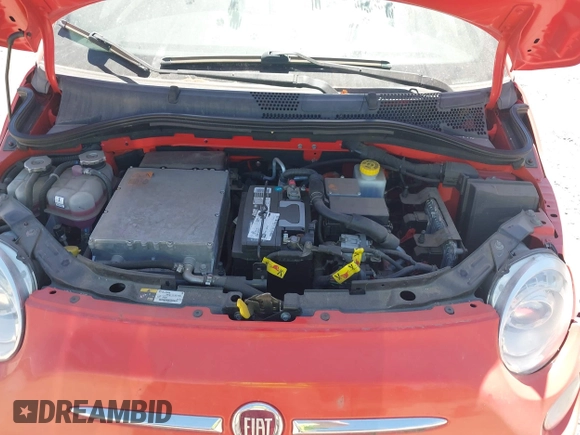 2014 FIAT 500e with VIN 3C3CFFGE7ET225188, listed as a IAAI auction lot 42773711 with 47,581 mi miles and . Bid and sale history available at DreamBid. Image 10.