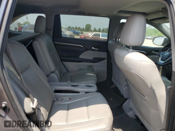 2016 Toyota Highlander Limited with VIN 5TDDKRFH8GS274874, listed as a Copart auction lot 61402305 with 109,670 mi miles and Salvage title. Bid and sale history available at DreamBid. Image 10.
