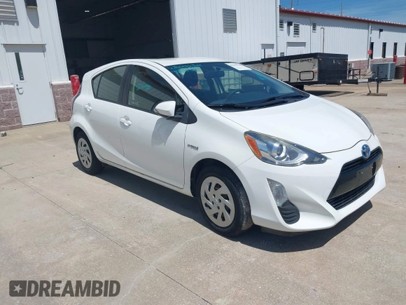 2016 Toyota Prius One with VIN JTDKDTB31G1125051, listed as a IAAI auction lot 42041920 with 48,724 mi miles and . Bid and sale history available at DreamBid. Image 1.