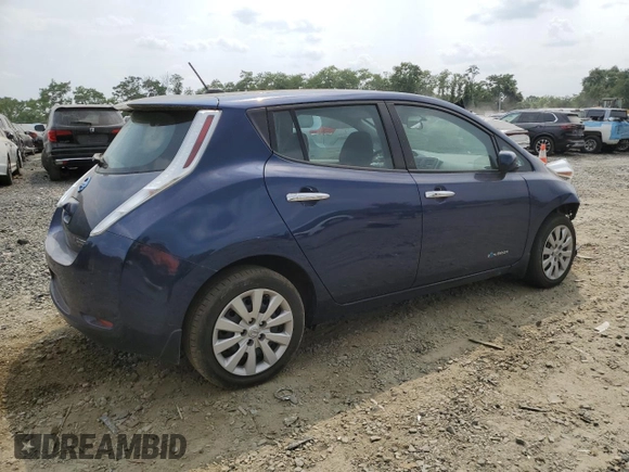 2017 Nissan LEAF SL with VIN 1N4BZ0CP9HC310915, listed as a Copart auction lot 68770673 with 40,229 mi miles. Bid and sale history available at carsss.com. Image 3.