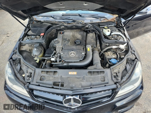 2012 Mercedes-Benz C 250 with VIN WDDGJ4HB6CF806232, listed as a Copart auction lot 56213655 with 159,956 mi miles and Salvage title. Bid and sale history available at DreamBid. Image 11.