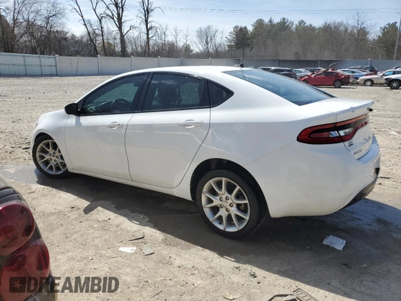 2013 Dodge Dart SXT with VIN 1C3CDFBA9DD194945, listed as a Copart auction lot 53100635 with 117,498 mi miles and Non Repairable. Bid and sale history available at carsss.com. Image 2.