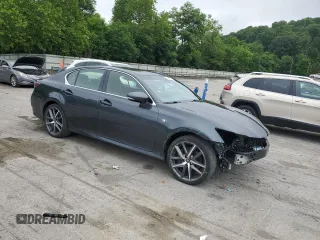 2018 Lexus GS 350 with VIN JTHCZ1BL2JA009907, listed as a Copart auction lot 63621575 with 29,645 mi miles and Salvage title. Bid and sale history available at DreamBid. Image 4.