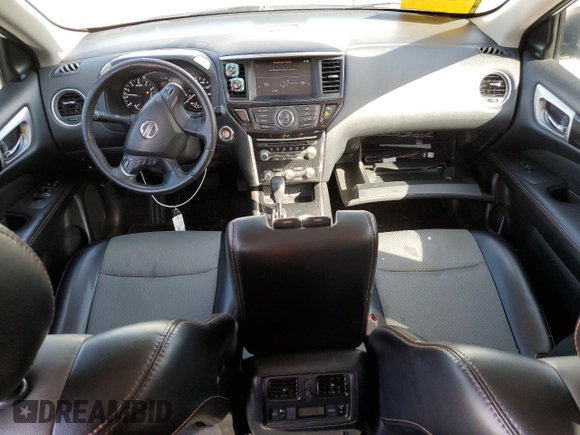 2020 Nissan Pathfinder SV with VIN 5N1DR2BM3LC616213, listed as a Copart auction lot 47273895 with 55,754 mi miles and Salvage title. Bid and sale history available at DreamBid. Image 8.