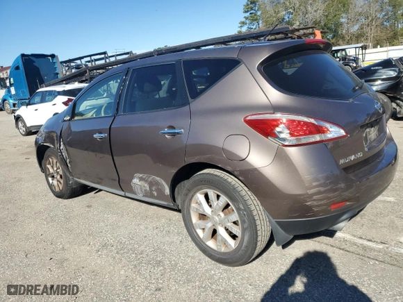 2014 Nissan Murano S with VIN JN8AZ1MU5EW413019, listed as a Copart auction lot 87631225 with 126,207 mi miles and Salvage Title. Bid and sale history available at carsss.com. Image 2.
