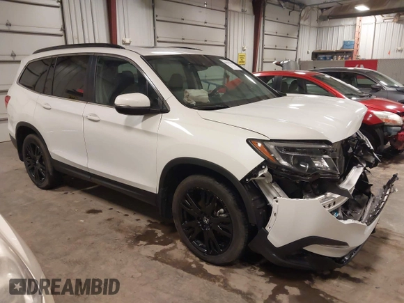 2022 Honda Pilot Special Edition with VIN 5FNYF6H27NB105041, listed as a IAAI auction lot 41916708 with 15,848 mi miles and . Bid and sale history available at DreamBid. Image 1.