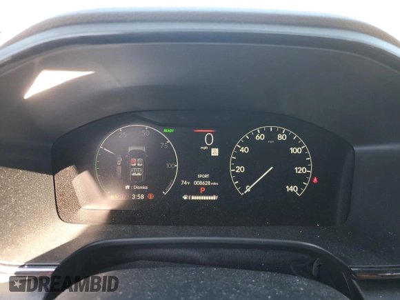 2025 Honda CR-V Sport-L with VIN 2HKRS6H84SH800949, listed as a Copart auction lot 50391695 with 8,628 mi miles and Salvage Title. Bid and sale history available at DreamBid. Image 9.