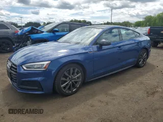 2019 Audi A5 Sportback Premium Plus с VIN WAUENCF52KA018764, выставлен на аукционе Copart как лот 56171285 с пробегом 87 218 миль миль и Списание • Salvage title. История ставок и продаж доступна на DreamBid. Изображение 1.