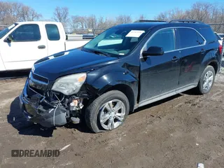 2015 Chevrolet Equinox LT with VIN 2GNALBEK1F1160331, listed as a IAAI auction lot 41747370 with 121,216 mi miles and . Bid and sale history available at carsss.com. Image 2.