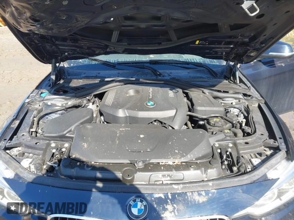 2017 BMW 3 Series 330i xDrive with VIN WBA8D9G39HNU62595, listed as a IAAI auction lot 41811673 with 1 mi miles. Bid and sale history available at carsss.com. Image 10.
