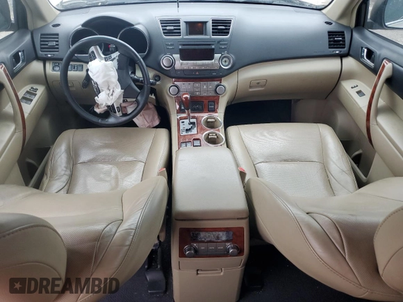 2012 Toyota Highlander Limited with VIN 5TDDK3EH9CS159855, listed as a Copart auction lot 45631385 with 0 mi miles and Salvage Title. Bid and sale history available at carsss.com. Image 8.