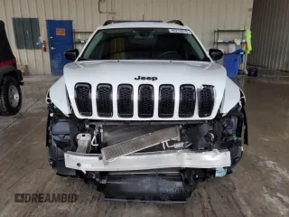 2017 Jeep Cherokee Altitude with VIN 1C4PJLAB3HW661107, listed as a Copart auction lot 46274015 with 99,258 mi miles and Salvage title. Bid and sale history available at DreamBid. Image 5.