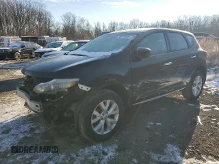 2013 Nissan Murano S with VIN JN8AZ1MW4DW317348, listed as a Copart auction lot 88670505 with 103,634 mi miles and Salvage Title. Bid and sale history available at carsss.com. Image 1.