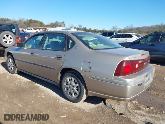 2001 Chevrolet Impala with VIN 2G1WF52E119252144, listed as a IAAI auction lot 41391328 with 104,153 mi miles and . Bid and sale history available at DreamBid. Image 3.