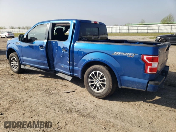 2018 Ford F-150 XL with VIN 1FTEW1EP7JKD68987, listed as a Copart auction lot 48730085 with 93,835 mi miles and Salvage Title. Bid and sale history available at carsss.com. Image 2.