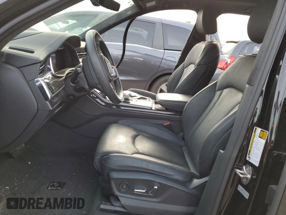 2022 Audi Q7 Prestige with VIN WA1VXBF70ND005890, listed as a Copart auction lot 85955154 with 21,814 mi miles and Salvage title. Bid and sale history available at DreamBid. Image 7.