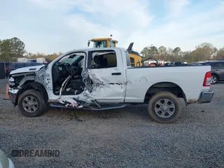 2024 Ram 2500 Big Horn with VIN 3C6UR5DJ4RG249893, listed as a IAAI auction lot 41893825 with 33,955 mi miles. Bid and sale history available at carsss.com. Image 14.