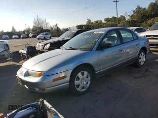 2002 Saturn SL with VIN 1G8ZK52702Z265342, listed as a Copart auction lot 89267145 with 81,102 mi miles and Salvage Title. Bid and sale history available at carsss.com. Image 1.