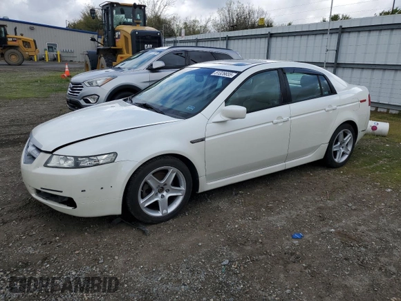 2006 Acura TL with VIN 19UUA66256A077526, listed as a Copart auction lot 51326655 with 161,765 mi miles and Salvage Title. Bid and sale history available at carsss.com. Image 1.