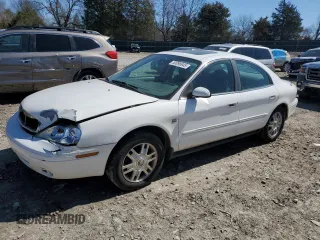 2005 Mercury Sable LS with VIN 1MEFM55S75A623735, listed as a Copart auction lot 50096945 with 136,646 mi miles and Clean Title. Bid and sale history available at carsss.com. Image 1.