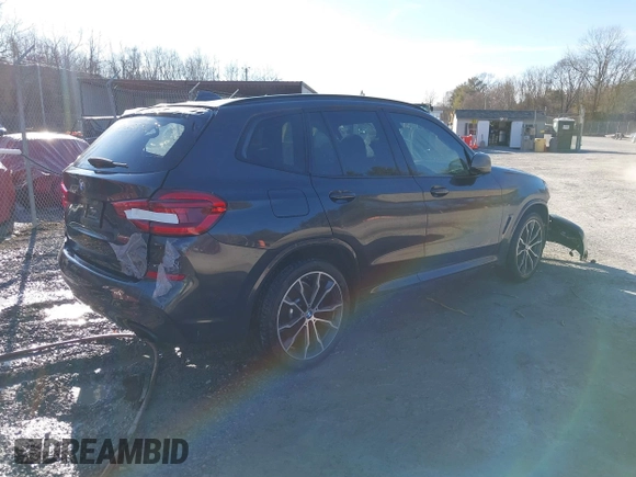 2020 BMW X3 M40i with VIN 5UXTY9C02L9B37058, listed as a IAAI auction lot 41597200 with 29,715 mi miles and . Bid and sale history available at DreamBid. Image 4.