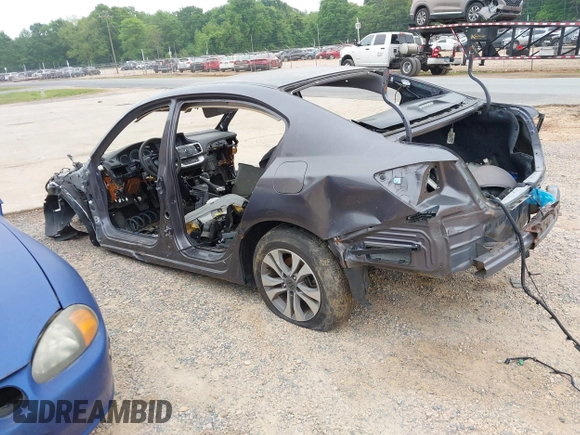 2015 Honda Accord Sedan LX with VIN 1HGCR2F39FA011292, listed as a IAAI auction lot 42124456 with Not Provided miles. Bid and sale history available at carsss.com. Image 3.