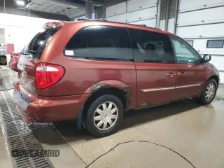 2007 Chrysler Town & Country LWB Touring with VIN 2A4GP54L67R195270, listed as a Copart auction lot 77137954 with 209,073 mi miles and Clean Title. Bid and sale history available at carsss.com. Image 3.