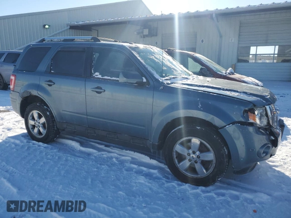 2012 Ford Escape Limited with VIN 1FMCU0E70CKB10199, listed as a Copart auction lot 44371125 with 208,591 mi miles and Salvage Title. Bid and sale history available at DreamBid. Image 4.