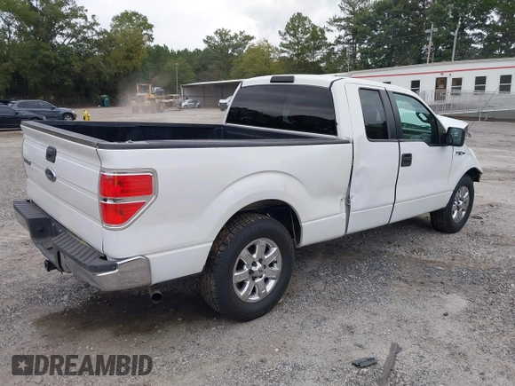 2010 Ford F-150 XL with VIN 1FTEX1C82AFC53442, listed as a IAAI auction lot 40375638 with 1 mi miles. Bid and sale history available at carsss.com. Image 4.