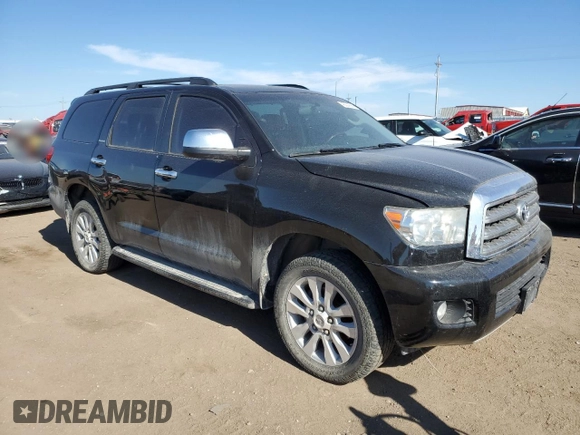 2016 Toyota Sequoia Platinum with VIN 5TDDW5G16GS138046, listed as a Copart auction lot 43804594 with 156,396 mi miles. Bid and sale history available at carsss.com. Image 4.