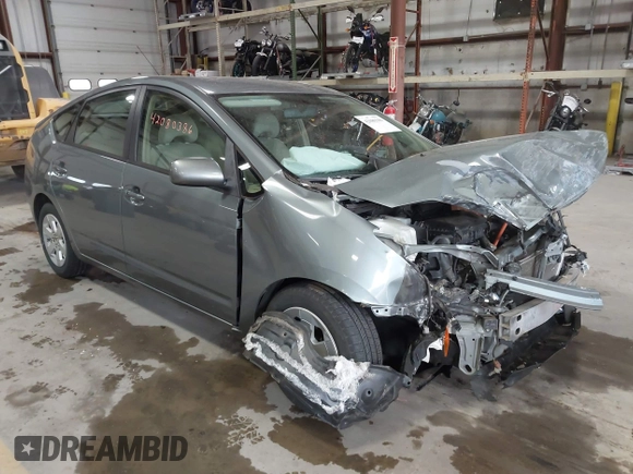 2005 Toyota Prius with VIN JTDKB20U453123405, listed as a IAAI auction lot 42080386 with 262,688 mi miles and . Bid and sale history available at DreamBid. Image 1.