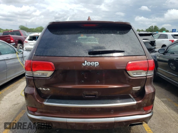 2015 Jeep Grand Cherokee Summit with VIN 1C4RJFJTXFC661574, listed as a Copart auction lot 65592954 with 110,791 mi miles and Salvage Title. Bid and sale history available at carsss.com. Image 6.