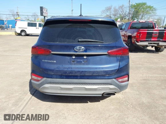 2020 Hyundai Santa Fe SE with VIN 5NMS23AD0LH141404, listed as a IAAI auction lot 41870350 with 144,109 mi miles. Bid and sale history available at carsss.com. Image 17.