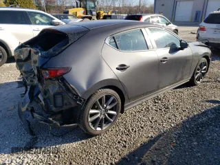 2019 Mazda 3 with VIN JM1BPBJM4K1132368, listed as a Copart auction lot 78700753 with 54,170 mi miles and Salvage title. Bid and sale history available at DreamBid. Image 3.