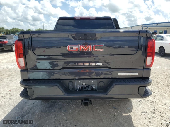 2022 GMC Sierra 1500 Elevation with VIN 3GTPHCEK5NG584546, listed as a Copart auction lot 70234964 with 42,924 mi miles and Non Repairable. Bid and sale history available at carsss.com. Image 6.