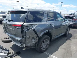 2024 Nissan Pathfinder S with VIN 5N1DR3AA3RC296378, listed as a IAAI auction lot 42249673 with 10,309 mi miles and . Bid and sale history available at DreamBid. Image 4.